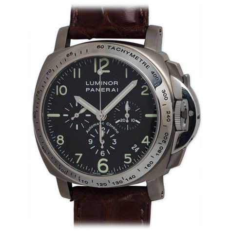 panerai luminor 40mm automatic chrono pam 74 replica|panerai luminor watch alternative.